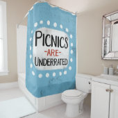 Les Picnics Sont Sous-Évalués Douche Rideau (En situation)
