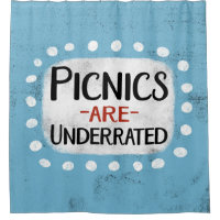 Les Picnics Sont Sous-Évalués Douche Rideau