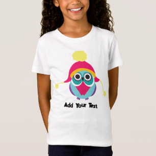 Les pieds sur le sol T-shirt fin jersey des filles