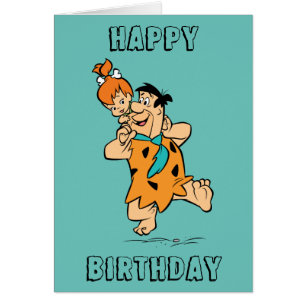 Les Pierrafeu   Fred & Pebbles Flintstone