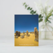 Les Pinnacles, carte postale de l'Australie occide (Debout devant)