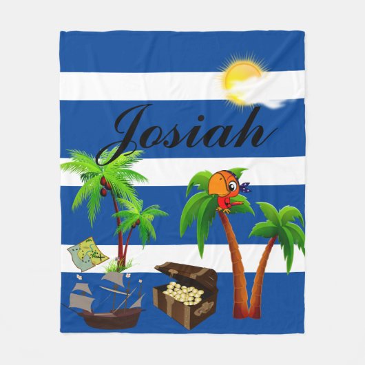 Les pirates à la couverture en toison de la plage (Devant)