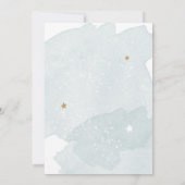 Les planètes spatiales Boy Baby shower Invitation (Dos)