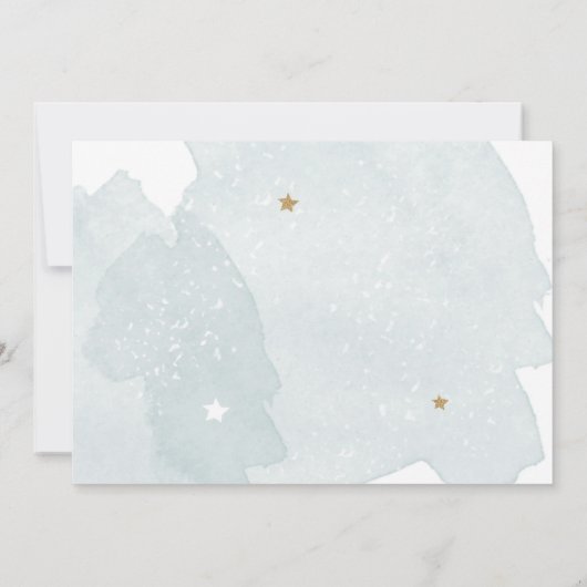 Les Planètes spatiales Extérieures Boy Invitation (Dos)