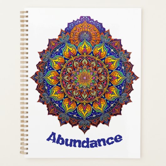 Les planificateurs Mandala de l'abondance (Devant)