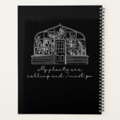 Les Plantes de serre appellent Gardener Planner (Dos)