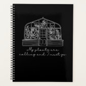 Les Plantes de serre appellent Gardener Planner (Devant)