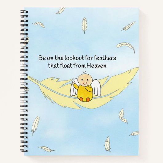 Les plumes flottent du Journal de prière du Ciel (Devant)