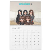 Les plus beaux personnages de K-Pop : Calendrier K (Jan 2027)