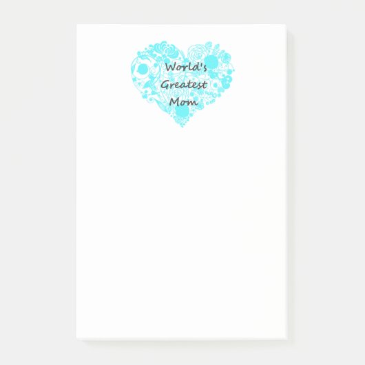 Les plus grandes notes de maman post-it du monde (Devant)