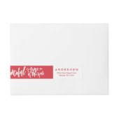 Les plus merveilleux temps de l'année Étiquettes d (Devant)