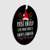 Les plus susceptibles de danser avec la famille de (devant)