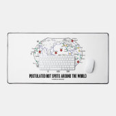 Les Points Chauds Postulés Autour Du Monde Géologi (Clavier et souris)