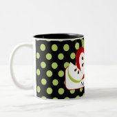 Les points d'Apple ont personnalisé la tasse de (Gauche)