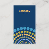 Les points radiaux Rapide-Créent le carte de (Dos)