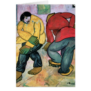 Les polisseurs de plancher, 1911