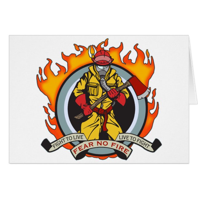 Les pompiers ne craignent aucun feu (Devant horizontal)