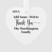 Les pompiers ont un ornement cardiaque (dos)