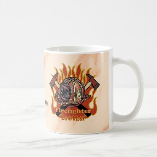 Les pompiers sont des frères pompiers mugs (Droite)