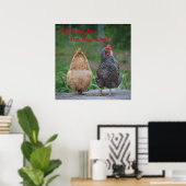 Les Poulets Sont Le Nouveau Poster Du Chien (Bureau à domicile)