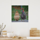 Les Poulets Sont Le Nouveau Poster Du Chien (Cuisine)
