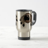 Les Premières nations Voyage Mug Faune Art Coffee  (Devant droit)