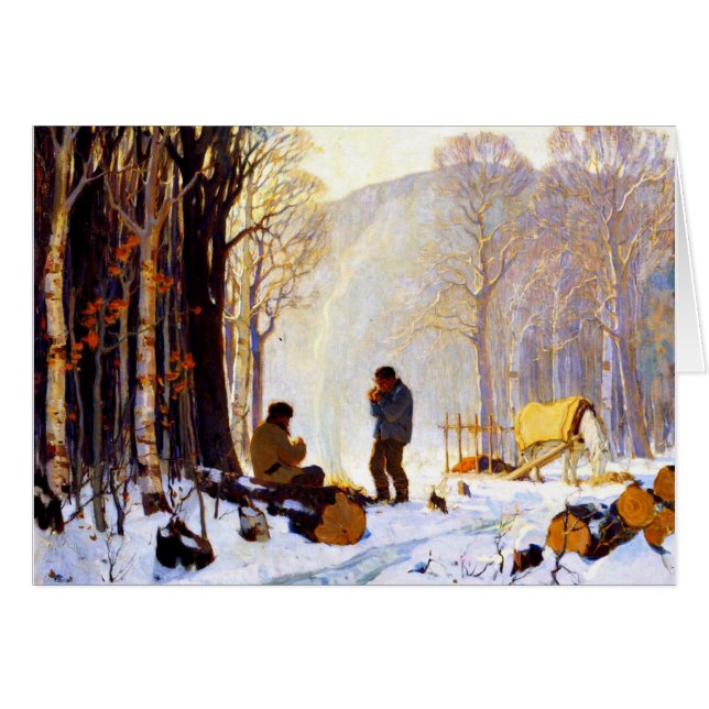 Les premiers matins dans les bois (Devant horizontal)