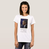 Les Présidents Obama et Kennedy - T-shirt de dames (Devant entier)