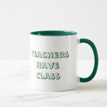Les professeurs ont la tasse de café de classe
