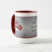 Les profits excessifs Mug (Devant gauche)