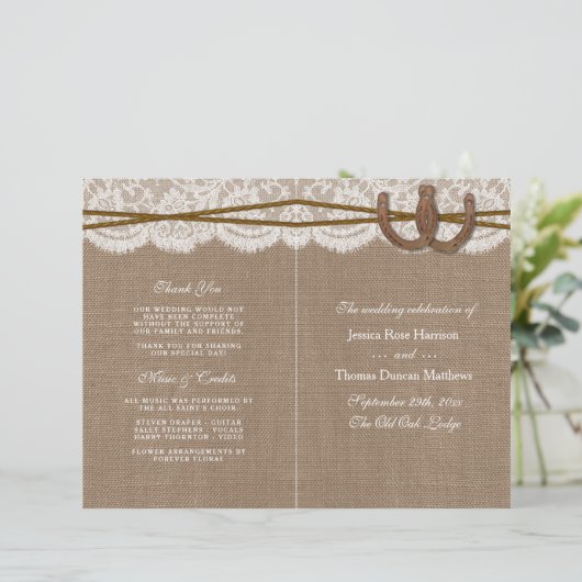 Les programmes de collecte de Mariages Rustic Hors (Debout devant)