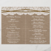 Les programmes de collecte de Mariages Rustic Hors (Dos)