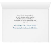 Les promesses de Dieu Ciel arc-en-ciel chrétien (Intérieur Horizontal (Bas))