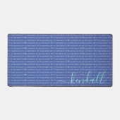 Les Promesses de Dieu sont oui et amen Bleu Person (Recto)