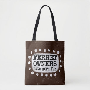 Les Propriétaires De Ferrets Ont Plus De Sac fourr