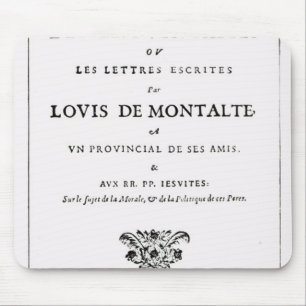 Les Provinciales' door Blaise Pascal Muismat