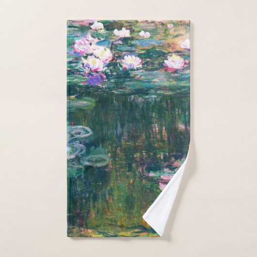 Les puits de Claude Monet (Serviette à main)
