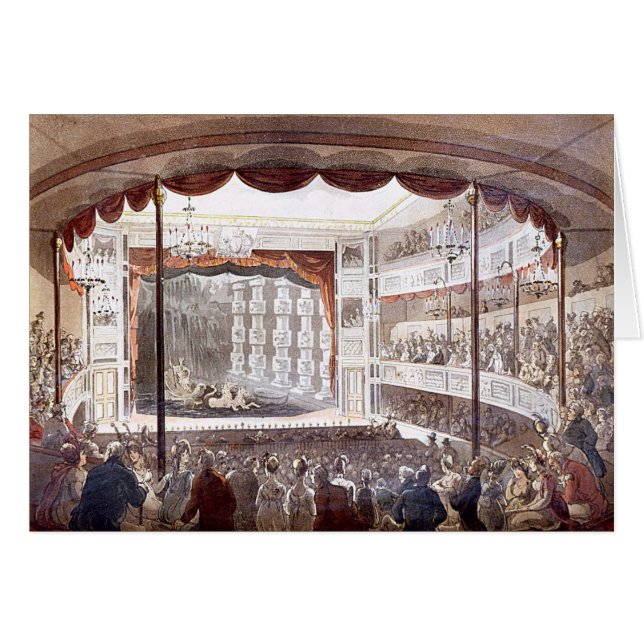 Les puits de Sadler par Rowlandson et Pugin (Devant horizontal)