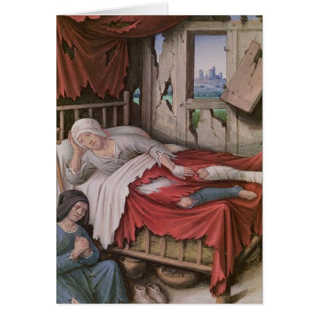 Les quatre conditions de la société : Pauvreté (Devant)