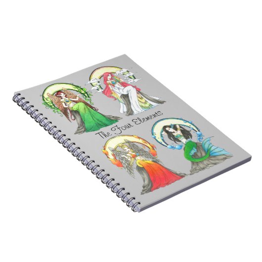 Les quatre éléments - carnet (Côté Droit)