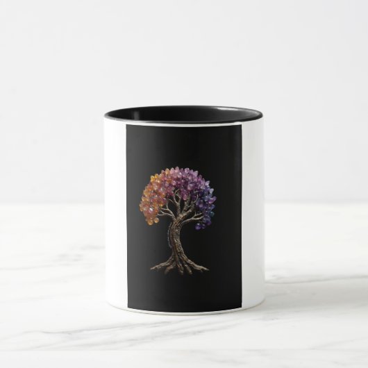 Les quatre saisons arbre de vie Coffee Mug (Centre)