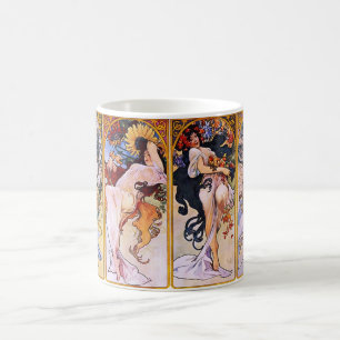 Les Quatre Saisons de Mucha Mug