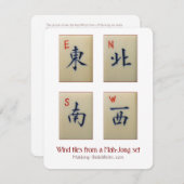 Les Quatre Vents - Carte Explicative (Devant / Derrière)