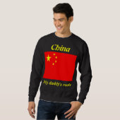 Les racines de mon père, la Chine mens t-shirts (Devant entier)