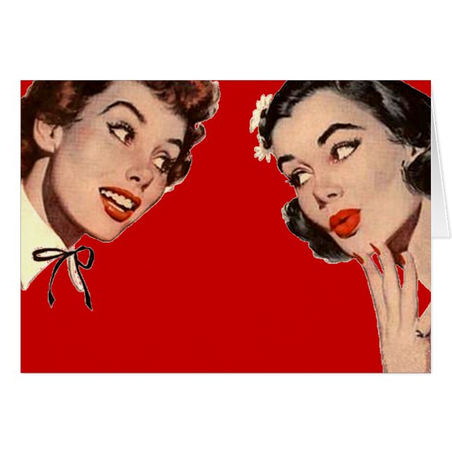 Les ragots des femmes rétro Vintages (Devant horizontal)