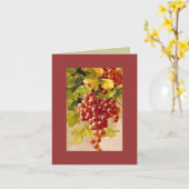 Les raisins Catherine Klein. NOTA CARTE BRK (Fleur jaune)