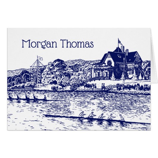 Les rameurs de Crew Row s'affrontent avec Boathous (Devant Horizontal)