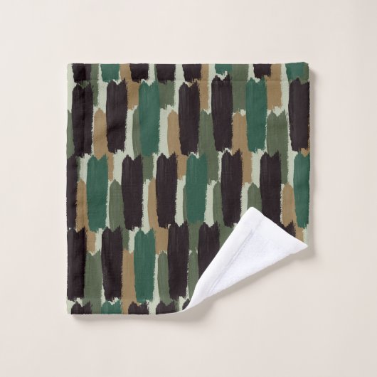 Les rayures modernes (Gant de toilette)