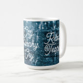 Les rebelles déchirent la tasse (Devant droit)