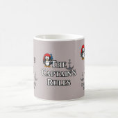 Les règles du capitaine — Mug (Centre)